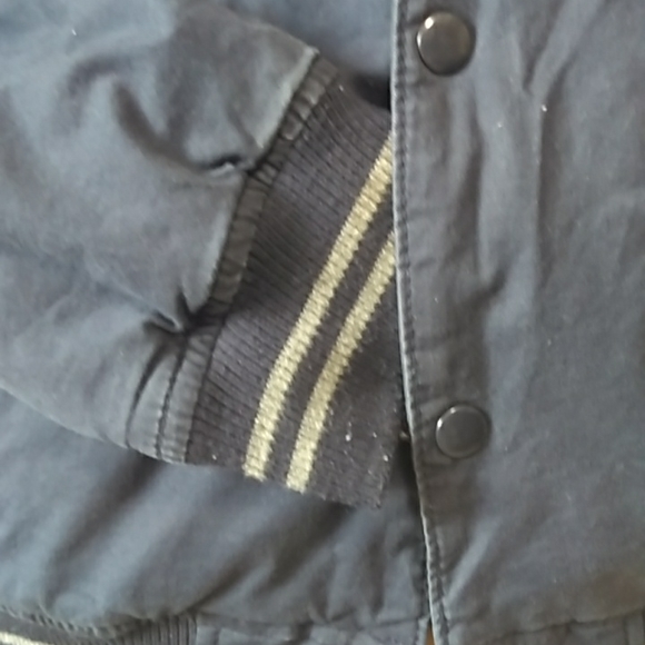 Navy varsity jacket - Picture 2 of 3